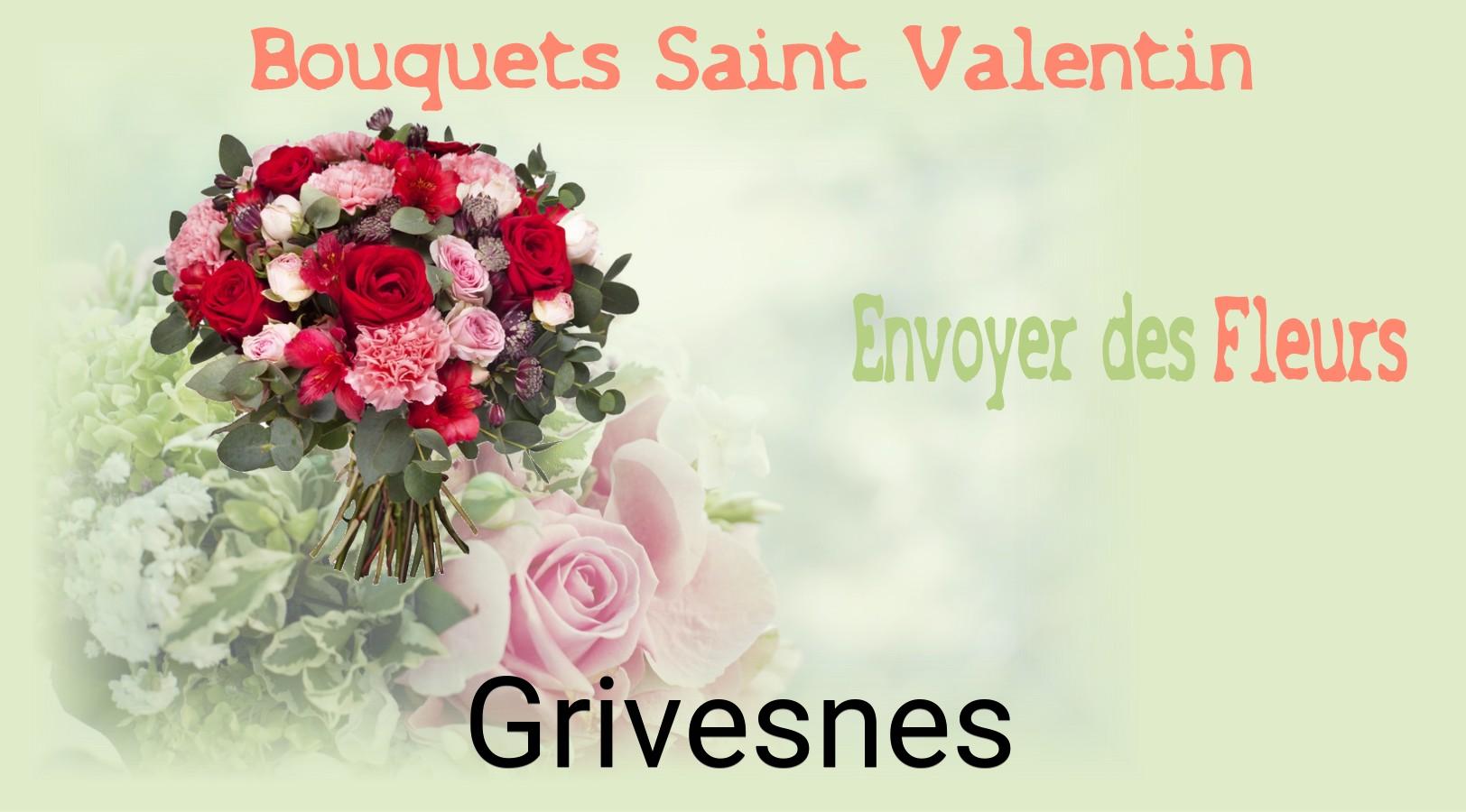 Roses de Saint-Valentin livrées à Grivesnes